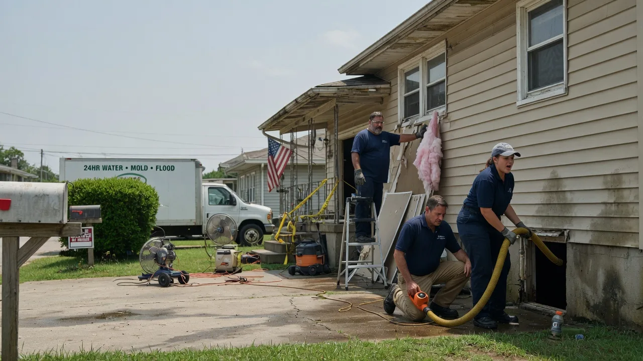 Water Damage Repair in Bud, WV near me